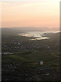 Drumchapel and the Clyde from the air