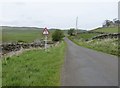 NY7867 : Minor road off the B6318 one and a half km  West of Housesteads by Derek Voller