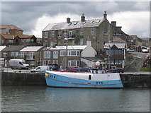 NU2232 : Fishing boat, Seahouses harbour by Roger Cornfoot