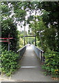 Footbridge near Bridgnorth railway station