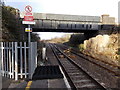 Railway towards Weston-super-Mare from Highbridge