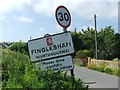 Finglesham village sign