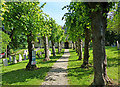 Holy Cross churchyard in Shipton-on-Cherwell