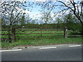 Field entrance off a minor road