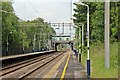 Southbound platform, Handforth railway station