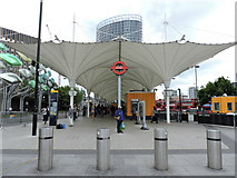 TQ3884 : Stratford bus station by Thomas Nugent