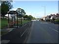 NZ3452 : Bus stop and shelter on St Aidan's Terrace by JThomas