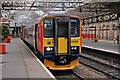 SJ7154 : East Midlands Trains Class 153, 153383, platform 4, Crewe railway station by El Pollock