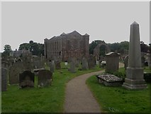 NT9065 : Coldingham Parish Kirk and Priory Ruins by Graham Robson
