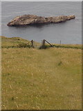 SY8080 : West Lulworth: The Bull and a gate by Chris Downer