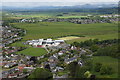 Wallace High School, Causewayhead, Stirling, from the Wallace Monument