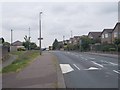 Moor Hill Road - viewed from Crosland Road