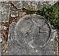 SU8011 : Stoughton: St. Mary's Church: An interesting memorial stone in the path outside the south entrance by Michael Garlick
