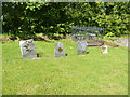 H6816 : Gravestones at Aughnamullen [1] by Michael Dibb