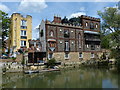 Grandpont Island in the River Thames