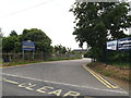 TM1374 : Entrance to Hartismere Day School & Six Form College by Geographer
