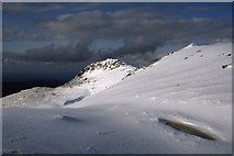 NC2642 : Ben Stack summit ridge by Ian Taylor