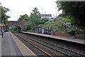 SD6506 : Platform furniture, Westhoughton railway station by El Pollock