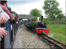 SD1399 : Ravenglass & Eskdale Railway at Irton Road Station by Gareth James