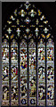 TF0645 : Stained glass window, St Denys' church, Sleaford by Julian P Guffogg