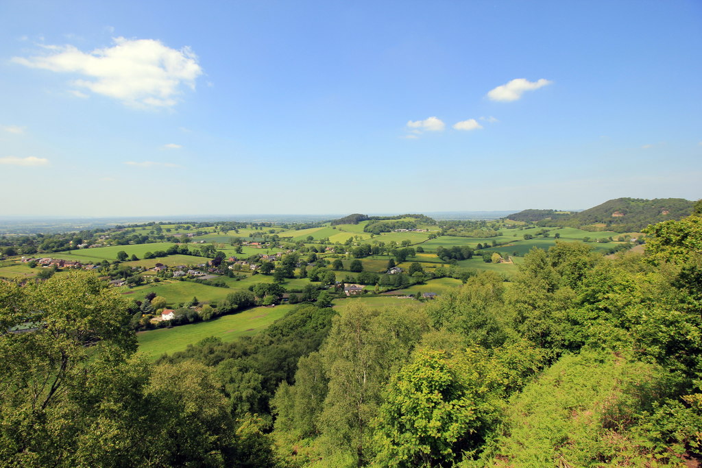 View from Bickerton Hill © Jeff Buck cc-by-sa/2.0 :: Geograph Britain ...