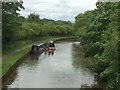 Two boats on the Leeds-Liverpool Canal