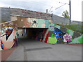 NZ3857 : A colourful subway by Oliver Dixon