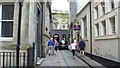 A side-street in Swansea city centre