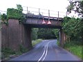 Railway bridge over London Road, Temple Ewell