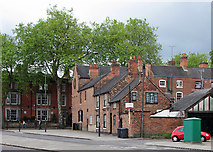 SK3436 : Derby: the corner of Friar Gate and Ford Street by John Sutton