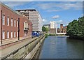 Derby: towards the Silk Mill from Exeter Bridge