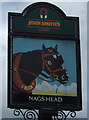 Sign for the Nags Head, Middle Rasen