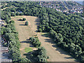 Hounslow Heath golf centre from the air