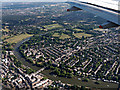 Richmond Bridge from the air