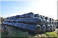 Bales, Little Woolgarston Farm