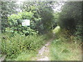 The entrance to Clay Lane, Edgware