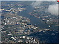 TQ4382 : Beckton from the air by Thomas Nugent