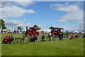 Traction engine display