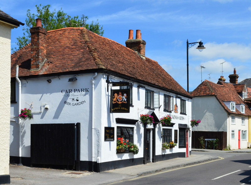 The Kings Arms, Whitchurch, Hampshire © Oswald Bertram Cc-by-sa 2.0 