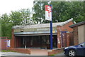 Brinnington railway station entrance