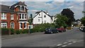 Houses at junction of Woodland Gardens and Woodland Rise