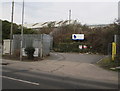 Babcock rail depot entrance, Newport