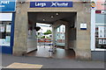 Entrance to Largs Station