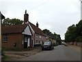 TM0485 : West Church Street & The Red Lion Public House by Geographer