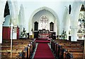 Inside the parish church at Baston, near Bourne, Lincolnshire