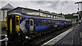 NM8529 : Oban station - 156445 awaiting departure to Glasgow by Peter Moore