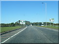 A79 nears Monktonhead roundabout