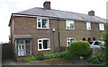 Houses on south side of Leicester Road