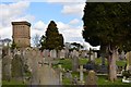 Ashby cemetery and water tower