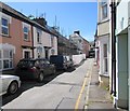 West along William Street, Cardigan